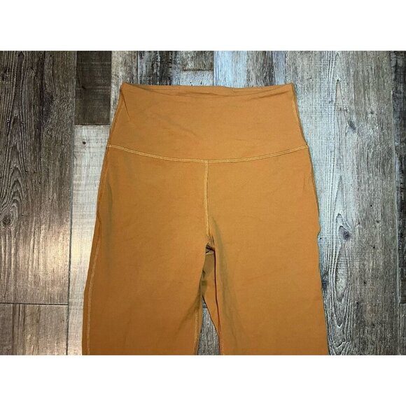 Lululemon Groove Super-High-Rise Flared Pant Nulu Butternut Brown Size 6 - Picture 4 of 8